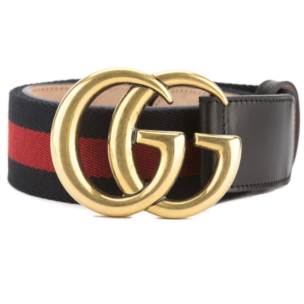 Gucci Nylon Web GG Belt